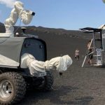 La ESA prueba el rover lunar Interact en Sicilia
