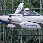 Una empresa japonesa prueba con éxito un coche volador con una persona a bordo