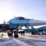 La UAC concretó la que sería la séptima y última entrega de nuevos cazabombarderos Su-34 a las Fuerzas Aeroespaciales rusas del año 2025