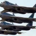 Otros dos aviones Su-57 se unirán al único caza furtivo de la Fuerza Aérea rusa en 2021.