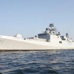 La Armada de la India se alista para recibir a la última de sus nuevas fragatas furtivas clase Talwar construidas por Rusia