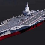 La construcción del futuro portaaviones Tipo 004 de la Armada de China avanza sostenidamente con la instalación de las turbinas