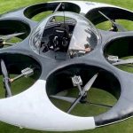 Crean en China el primer platillo volador tripulado totalmente eléctrico del mundo