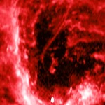 Una misteriosa «serpiente» apunta al gran agujero negro de nuestra galaxia