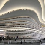 Esta nueva biblioteca construida en China parece de ciencia ficción