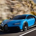 Bugatti chiron pur sport listo para despegar.