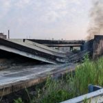 Colapsa tramo de la carretera I-95, una de las más importantes de EEUU