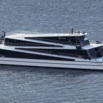 Este catamarán eléctrico tiene capacidad para 400 pasajeros