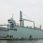 Construyen en China dique flotante para los astilleros cubanos