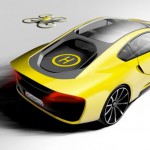 Rinspeed: Coche deportivo con un helipuerto para drones.
