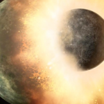 La violenta formación de la Luna
