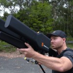 Dronegun, el rifle anti-drones con 2 kilómetros de alcance
