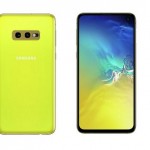 Galaxy S10 E vuelve a lucir su diseño en color amarillo