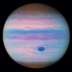 La Gran Mancha Roja de Júpiter se torna azul en una nueva imagen del telescopio Hubble