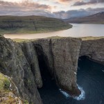 La increíble ilusión óptica de un lago creada por la naturaleza