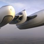 Presentan el concepto de un lujoso superyate volador al estilo de ‘Star Wars’, construido en fibra de carbono e impulsado por helio