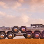 Atento al Dhabiyan, un camión gigante de 10 ruedas