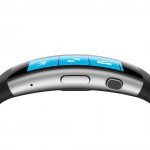 La nueva Microsoft Band es curvada.