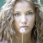 La belleza del rostro femenino