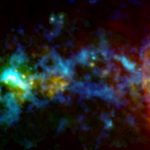 La NASA muestra el “bastón de caramelo” cósmico que hay en el centro de la Vía Láctea