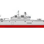 El Ministerio de Defensa de Rusia firma un contrato para la construcción de dos buques LHD para la Armada rusa.