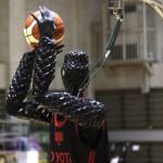 Este robot es capaz de encestar de tres con más precisión que cualquier jugador profesional