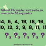 Sólo el 2% puede resolver este acertijo en menos de 60 segundos