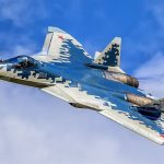 Un Su-57 ruso expulsa a un F-35 estadounidense del espacio aéreo sirio