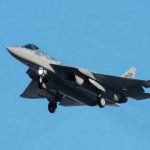 El Su-57 ruso controlará 4 drones Okhotnik S-70 a la vez.