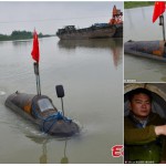 Un campesino chino construye y patenta un submarino