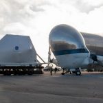 El primer vuelo de la nave Orion de la NASA, en las entrañas del avión Super Guppy