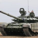 Rusia recibe un lote de carros de combate T-72B3 mejorados para sus tropas.