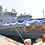 El constructor naval tailandés bota dos nuevas patrulleras costeras de la clase T-997.