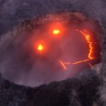 El volcán que sonríe parece sacado de Pixar, pero es real (esta es la explicación científica)