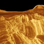 ¿Qué son las extrañas líneas rectas que se ven en la superficie de Venus?
