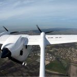El primer vuelo del módulo de energía híbrida-eléctrica de VoltAero