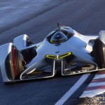 Chevrolet diseña un coche futurista con motor láser para Gran Turismo