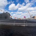 La Flota del Norte de Rusia pone en servicio el primer submarino Yasen-M Kazan