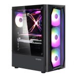 Zalman presenta la caja N4 con 6 ventiladores ARGB preinstalados y malla frontal
